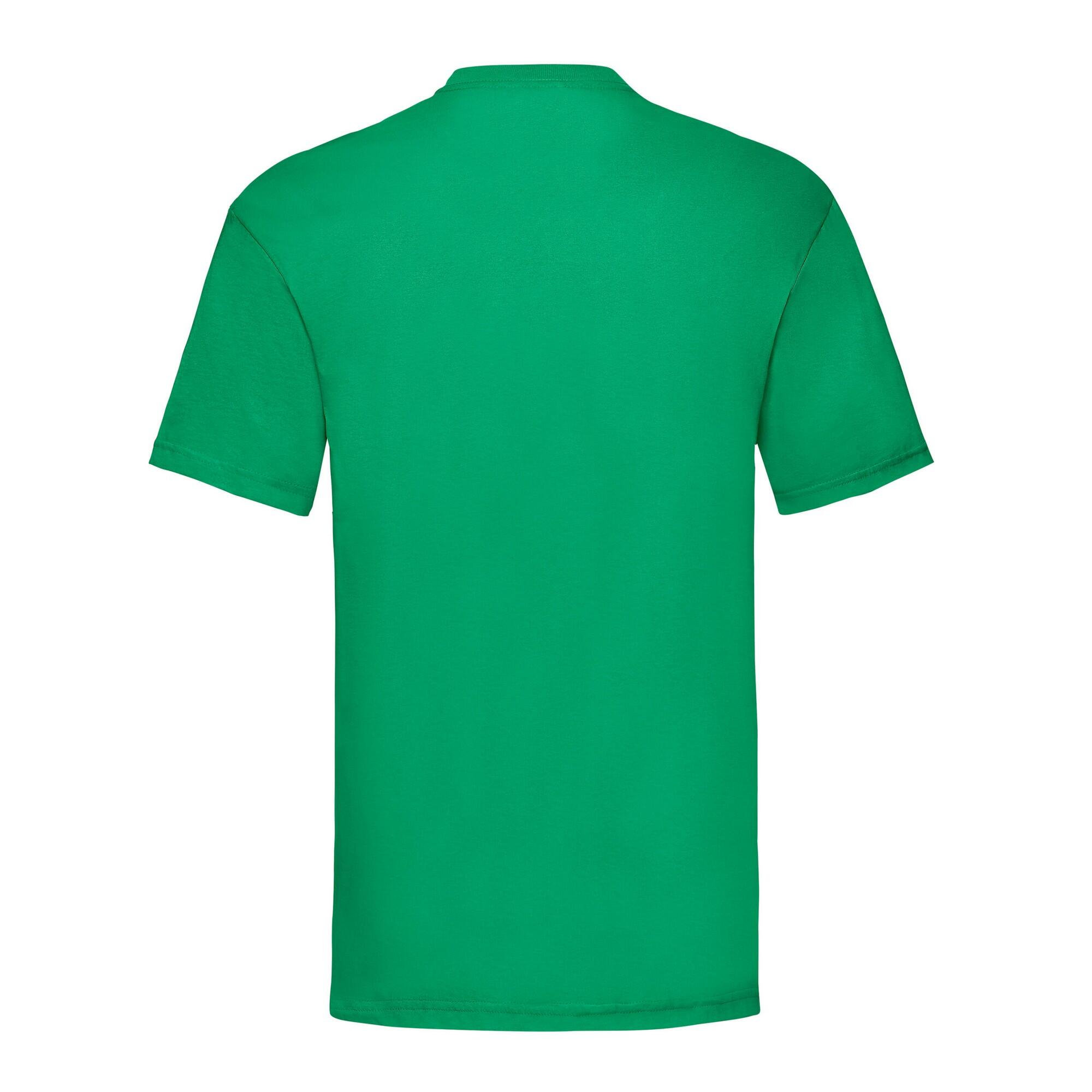Maglietta Adulto Unisex Fruit Of The Loom Valueweight Verde Kelly 2/2