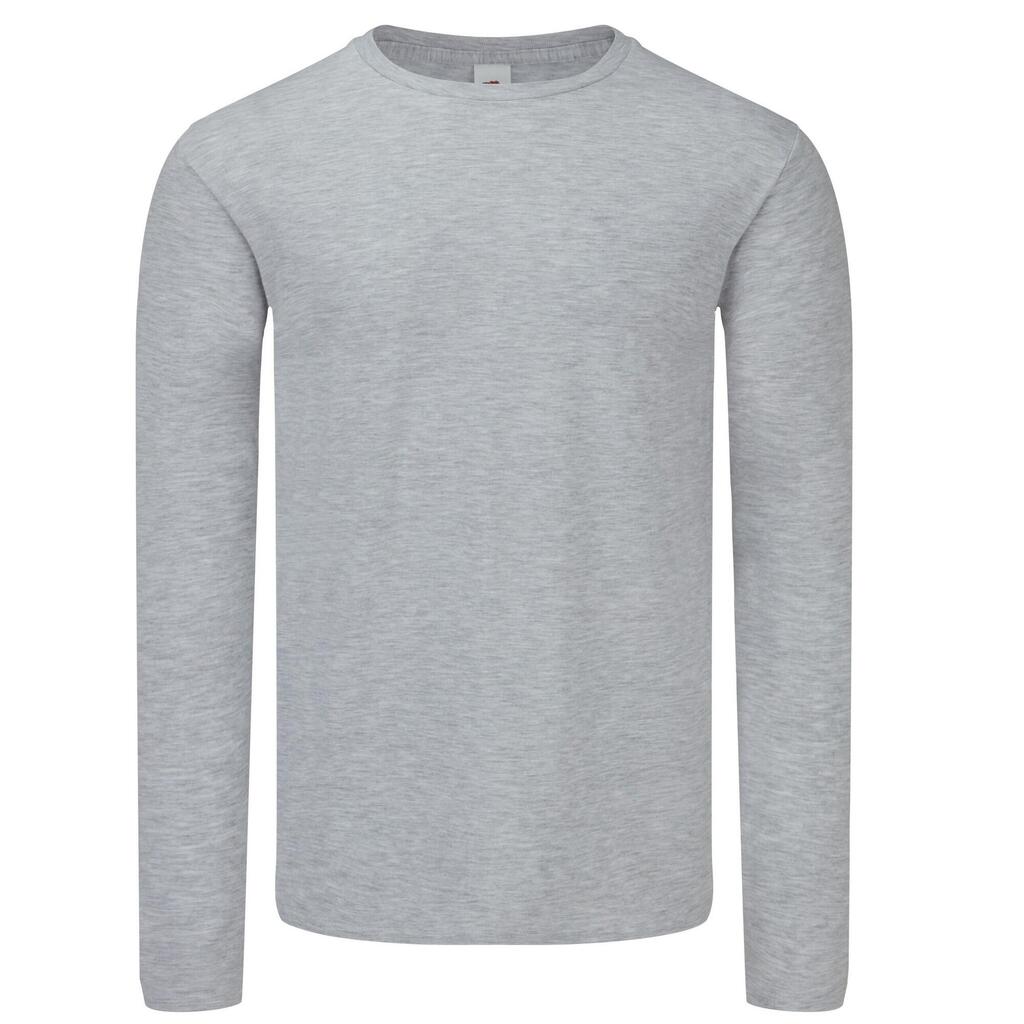 Unisex Adult Iconic Heather TShirt (Heather Grey)