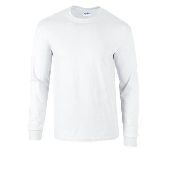 Tshirt Manches Longues Adulte (Blanc)