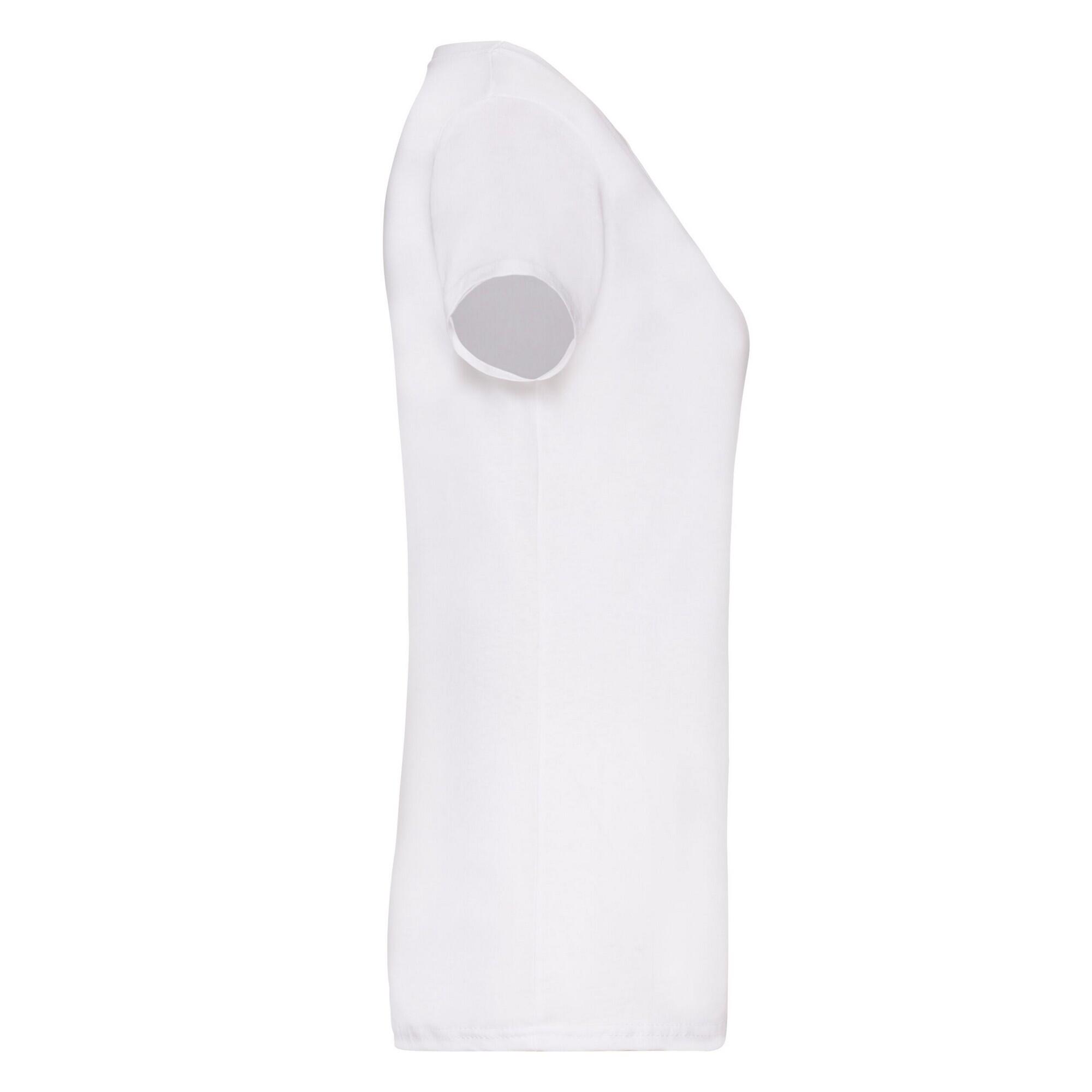 Tshirt VALUEWEIGHT Femme (Blanc) 3/3