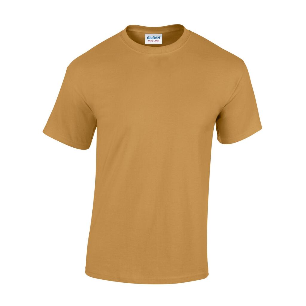 Unisex Adult Heavy Cotton TShirt (Old Gold)