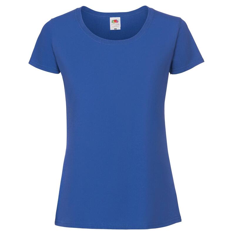 Tshirt ICONIC PREMIUM Femme (Bleu Roi)