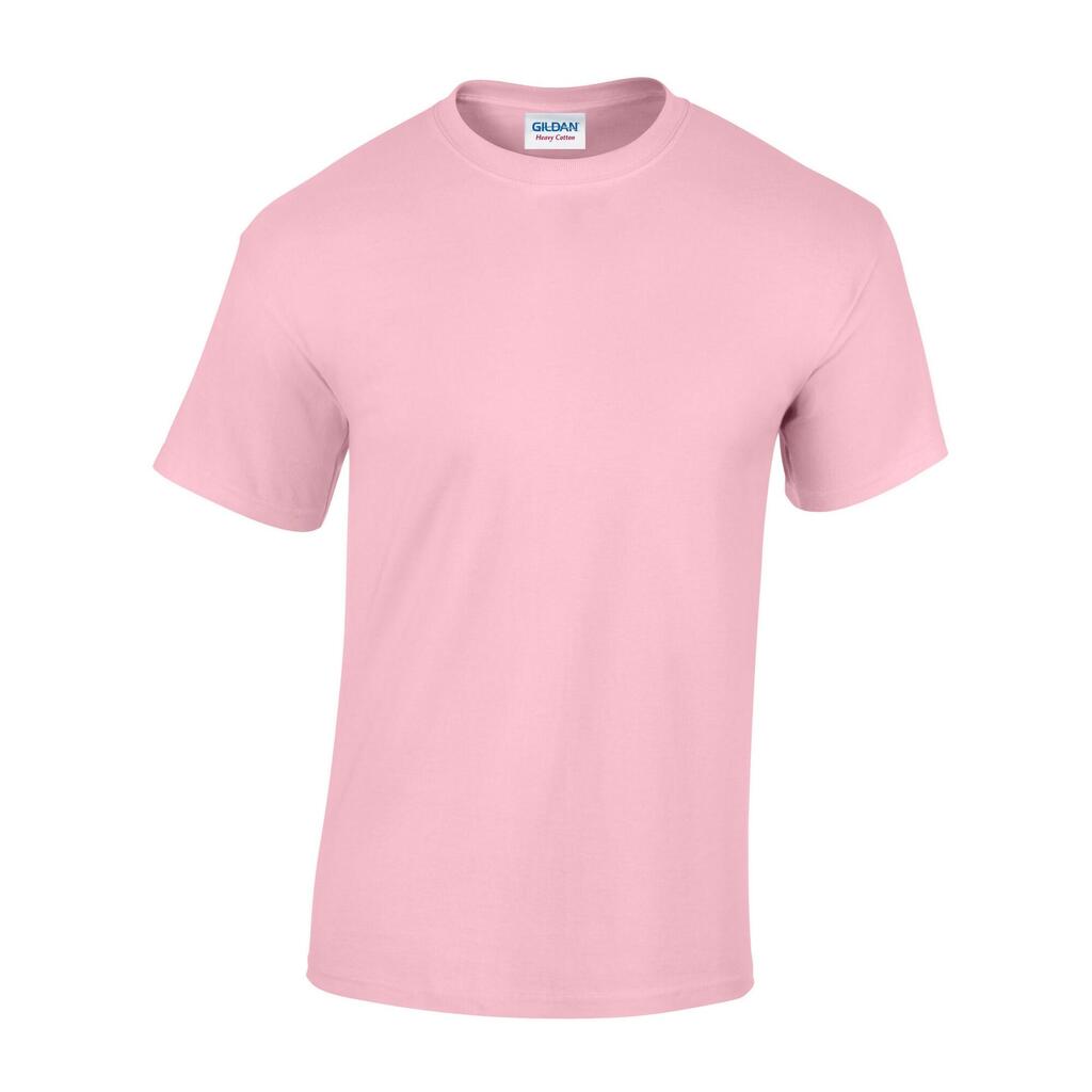 Unisex Adult Heavy Cotton TShirt (Light Pink)