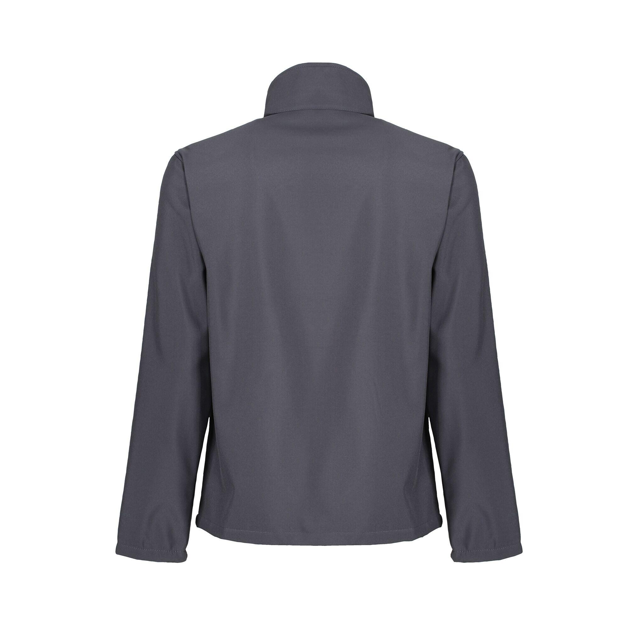Veste Softshell HONESTLY MADE Homme (Gris Phoque) 2/5