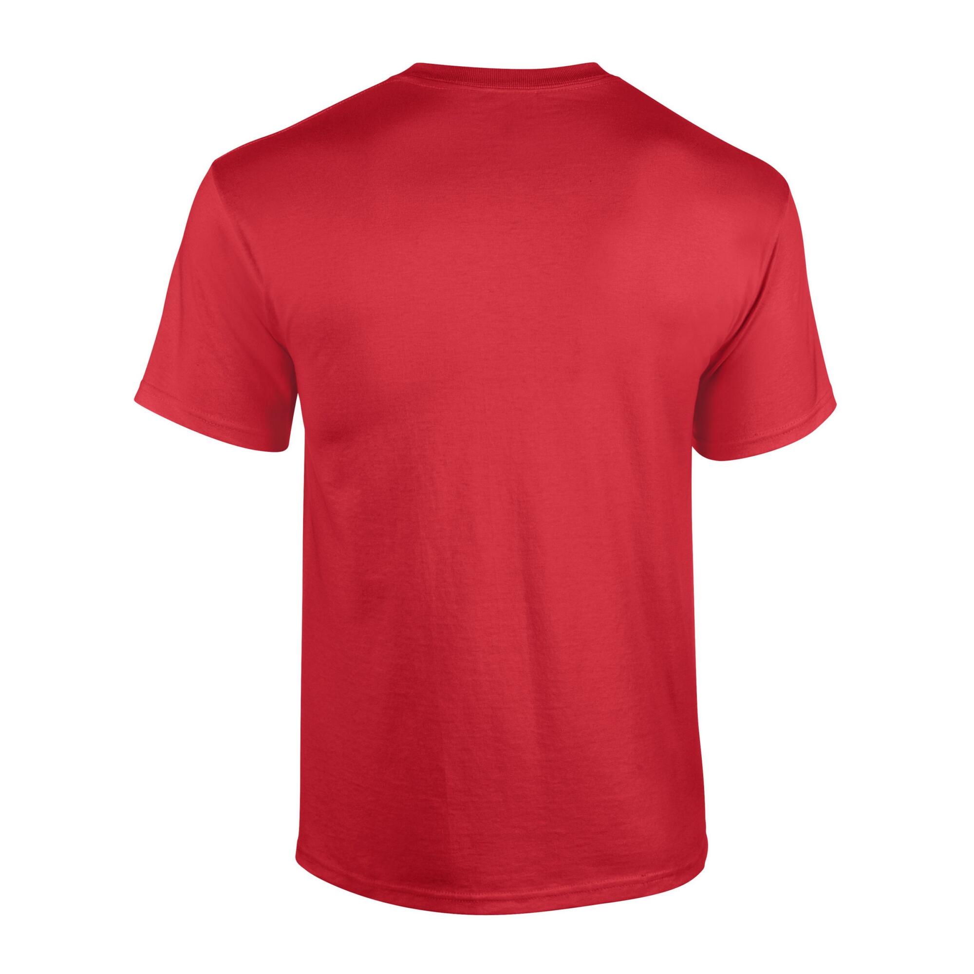 Maglietta Adulto Unisex Gildan Rosso 2/3