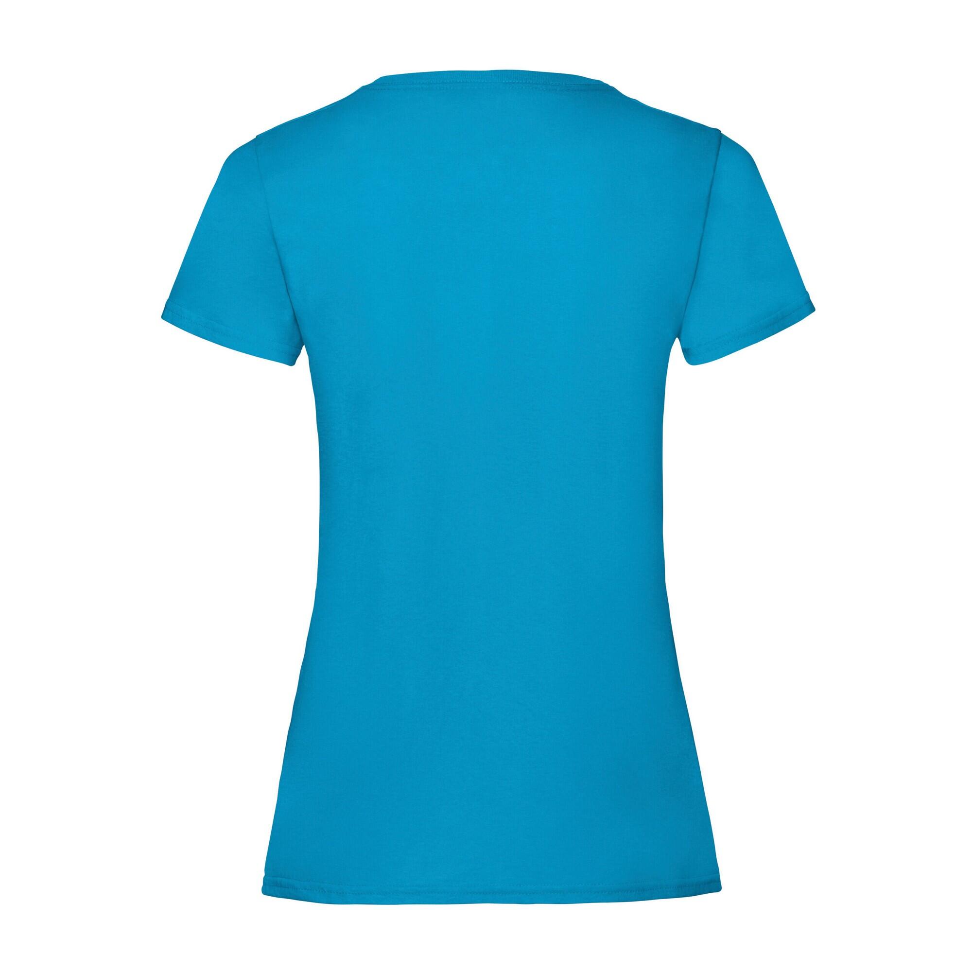 Tshirt VALUEWEIGHT Femme (Azur) 2/2