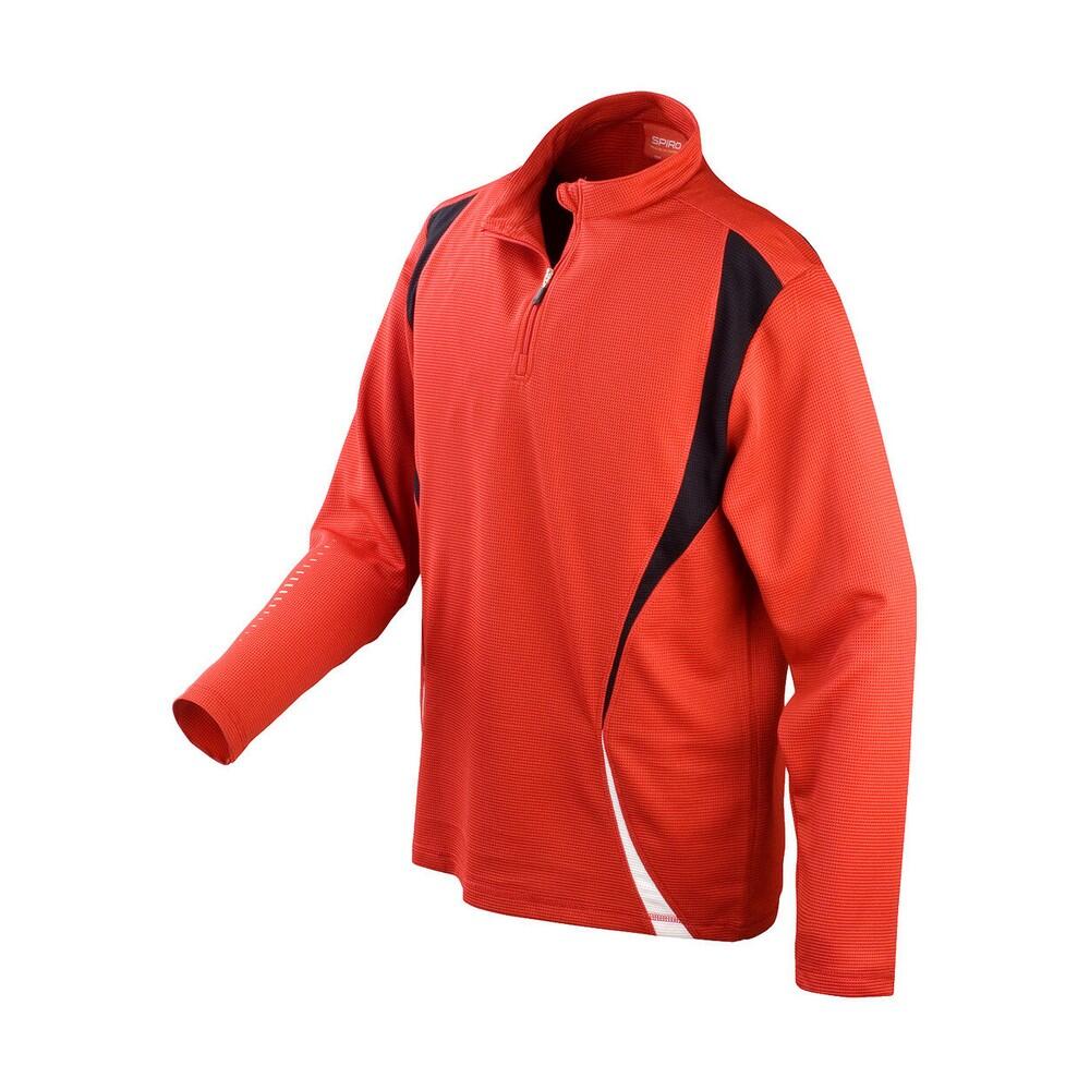 Womens/Ladies Trial Training Top (Red/Black/White)