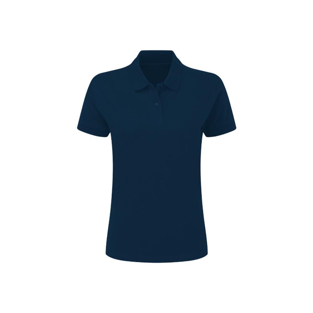 Sg - Polo À Manches Courtes Pour Femme (bleu Marine) - T-shirt Manches Courtes - Bleu - S - Decathlon