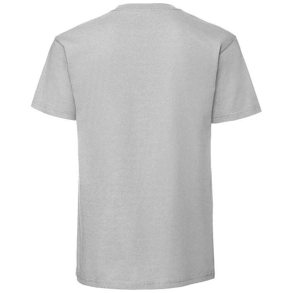 Camiseta Iconic 195 Premium de Algodón Ringspun para Hombre Cinc 2/3