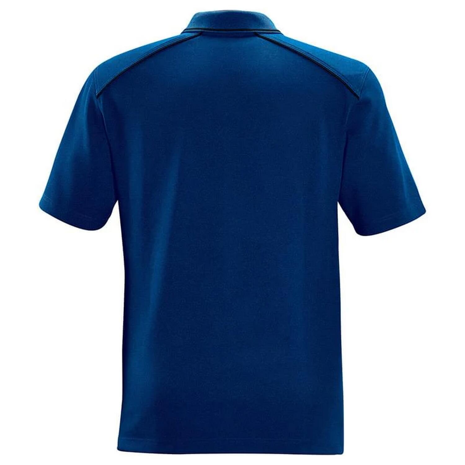 Endurance HD Pólo Camisa HD (Índigo / Preto) 2/2