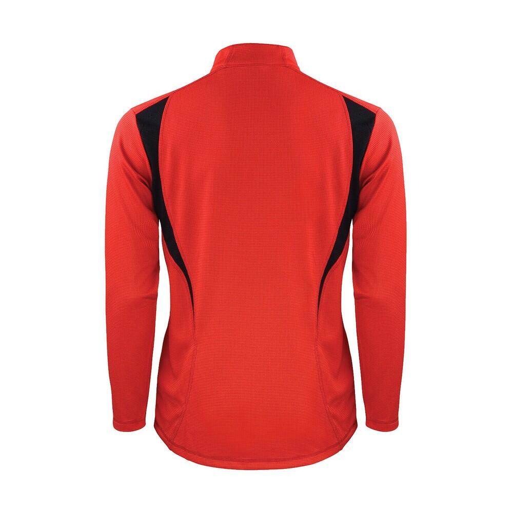 Dames Trial Training Top (Rood/zwart/wit) 2/2