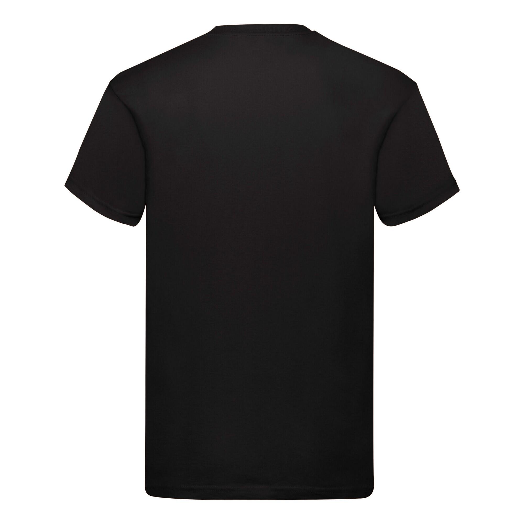 T-Shirt original para homem (Preto) 2/3