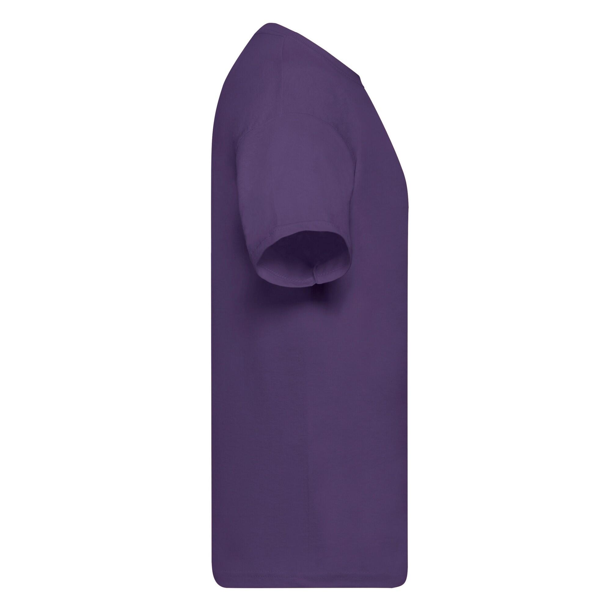 T-Shirt original para homem (Roxo) 3/3