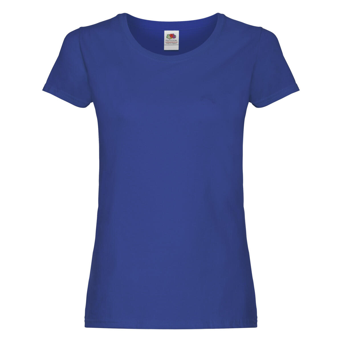 Fruit Of The Loom - Tshirt Original Femme (bleu Roi) - T-shirt Manches Courtes - Bleu - 36 Xs - Decathlon