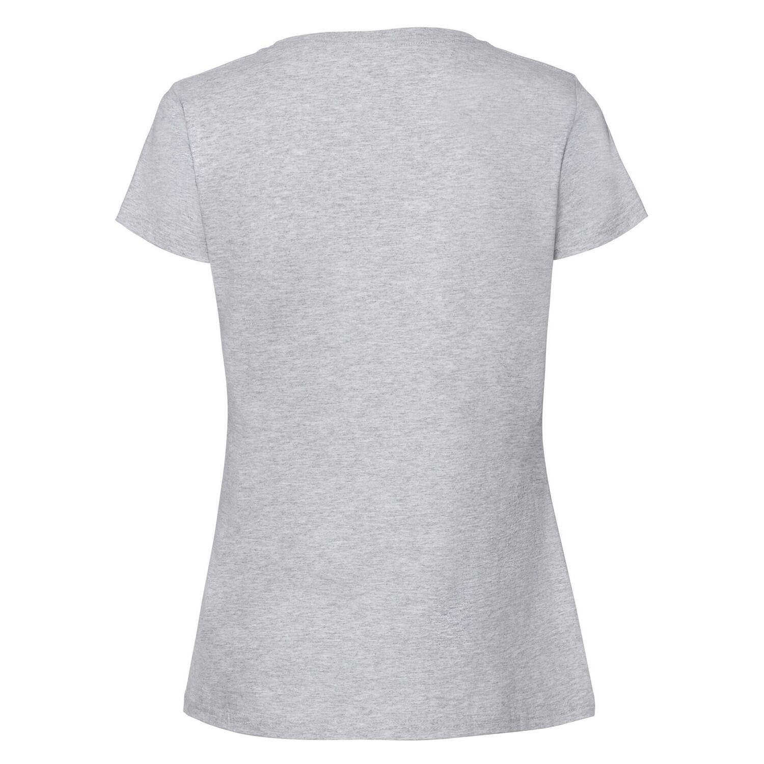 Tshirt ICONIC PREMIUM Femme (Gris) 2/3