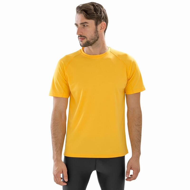 T-Shirt AirCool para adultos unissexo Dourado