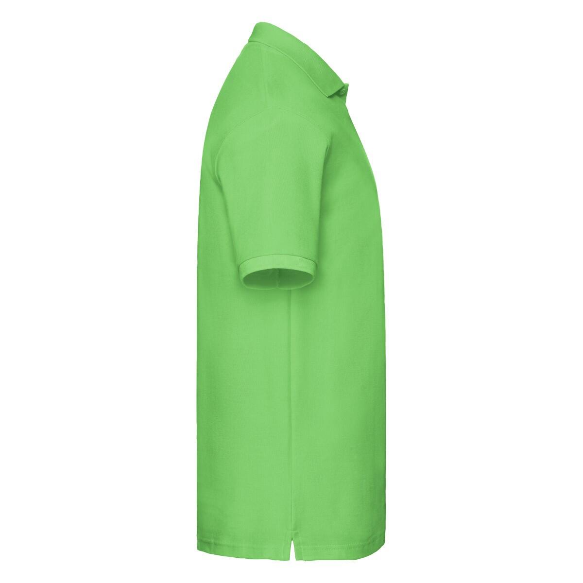 Heren Premium Polo Shirt (Kalk groen) 3/3