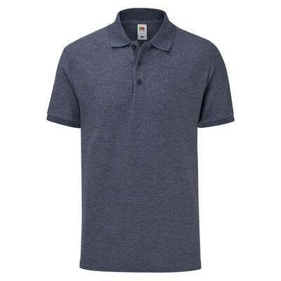 Heren getailleerd polo shirt (groene heide)