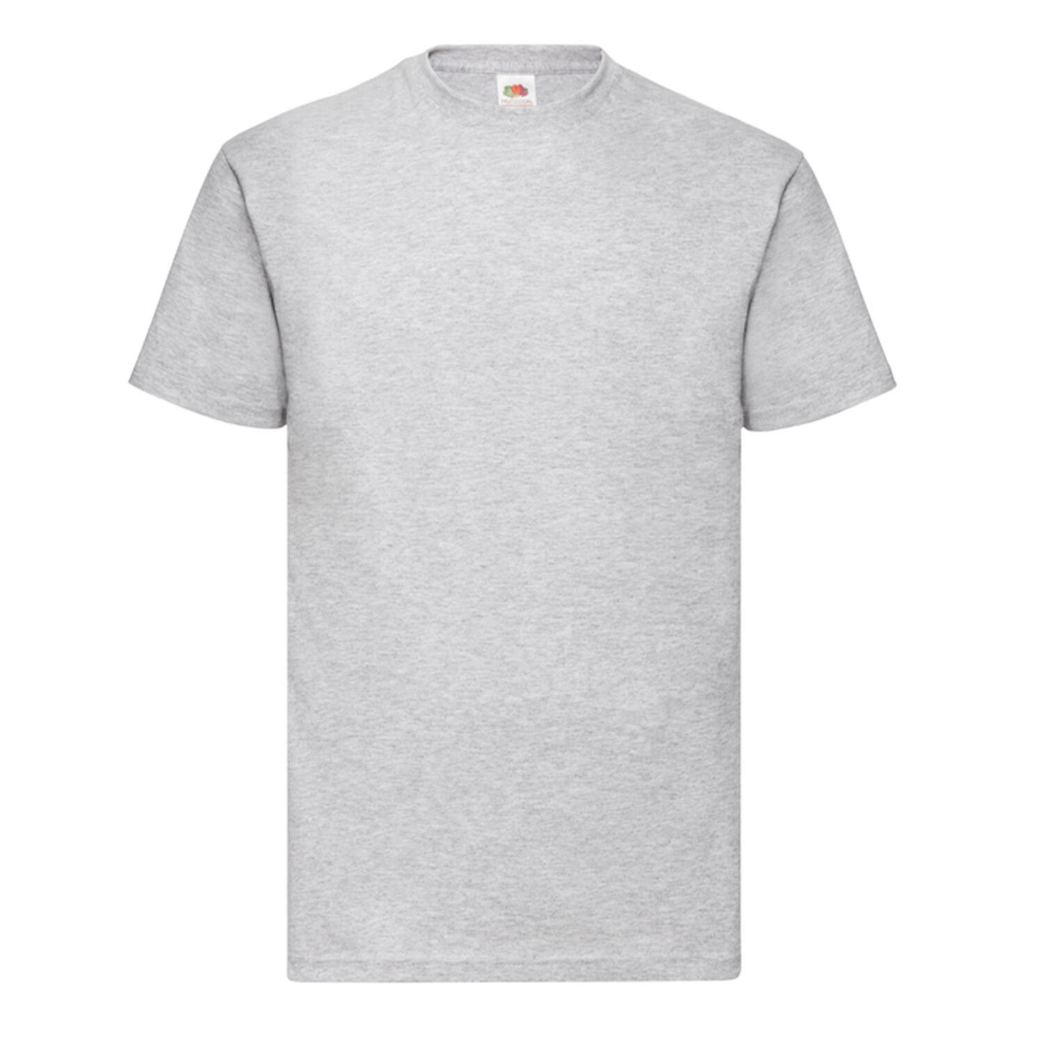 Fruit Of The Loom - Tshirt Valueweight Homme (gris Chiné) - T-shirt Manches Courtes - Gris - 42 M/l - Decathlon