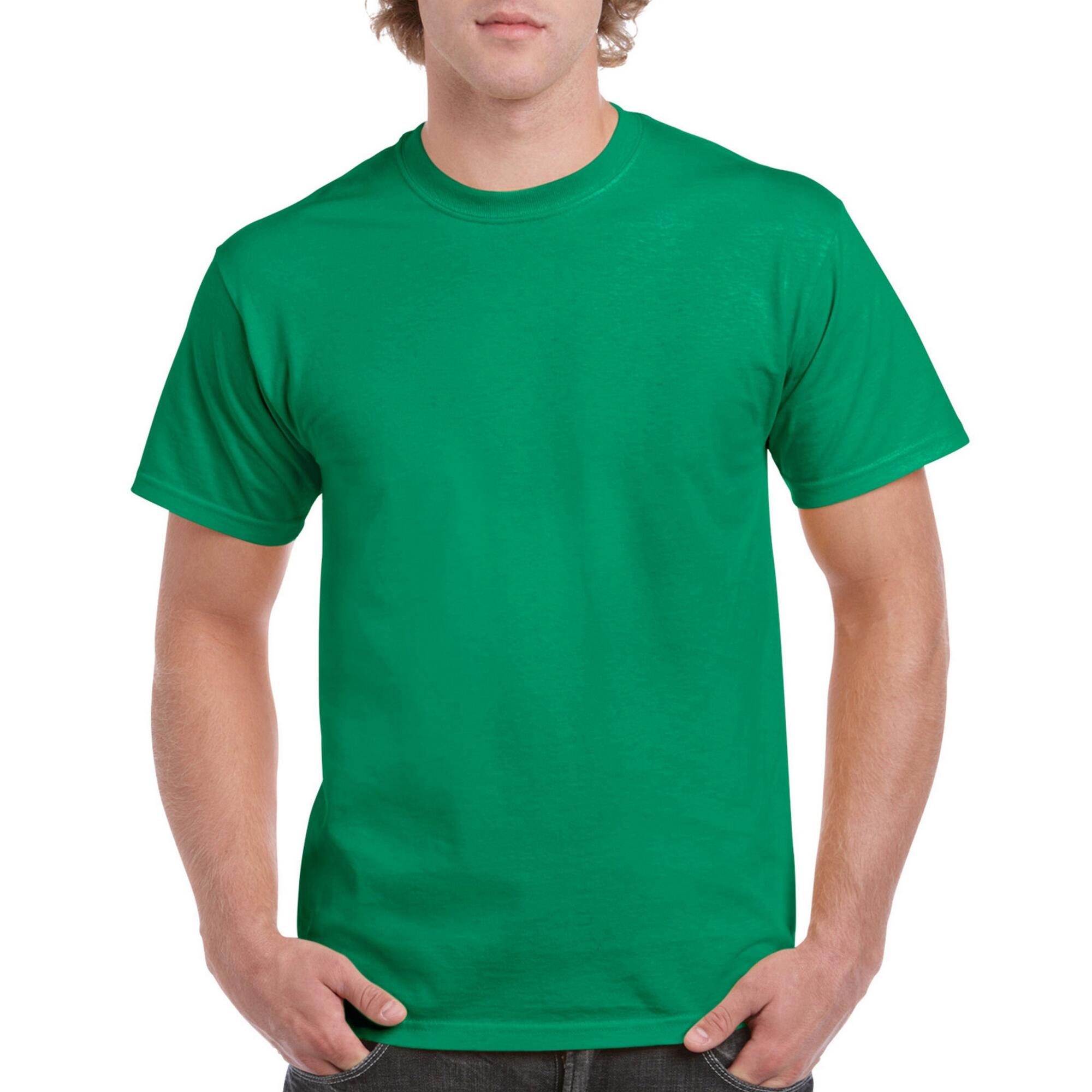 Gildan Maglietta Uomo In Cotone Pesante, 12 Pezzi, Colore Verde, Taglia XX-Large - 2