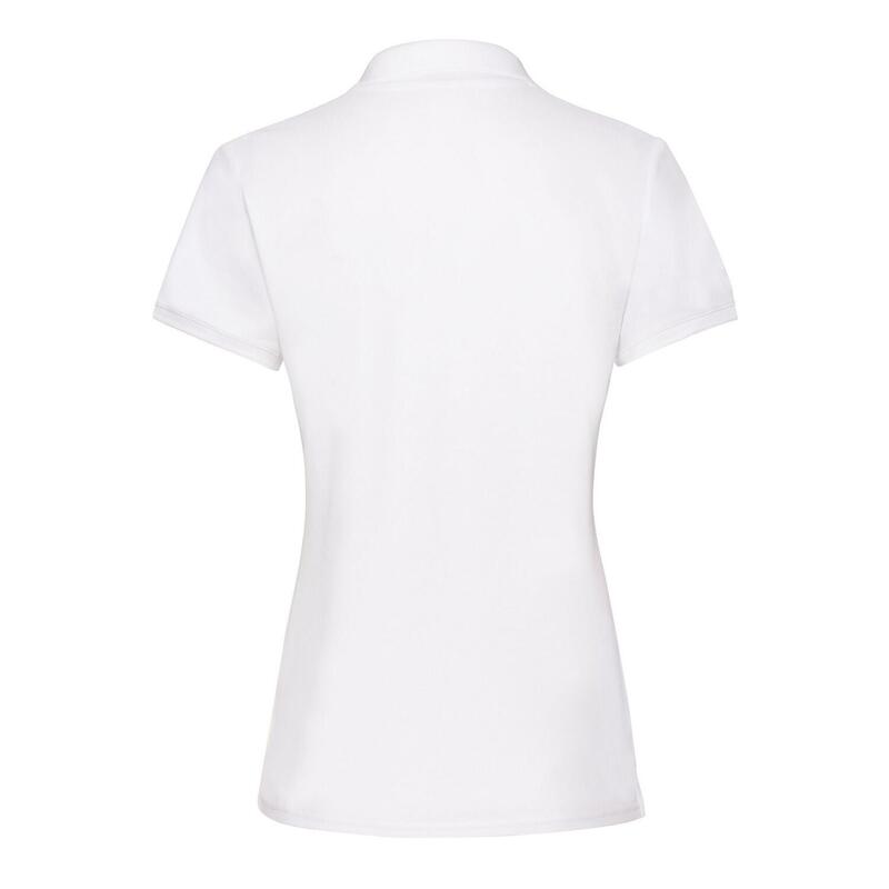 Polo PREMIUM Femme (Blanc)