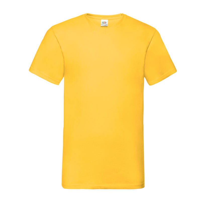 Tricou Drumeții În Natură Fruit Of The Loom Valueweight V Neck Bărbați