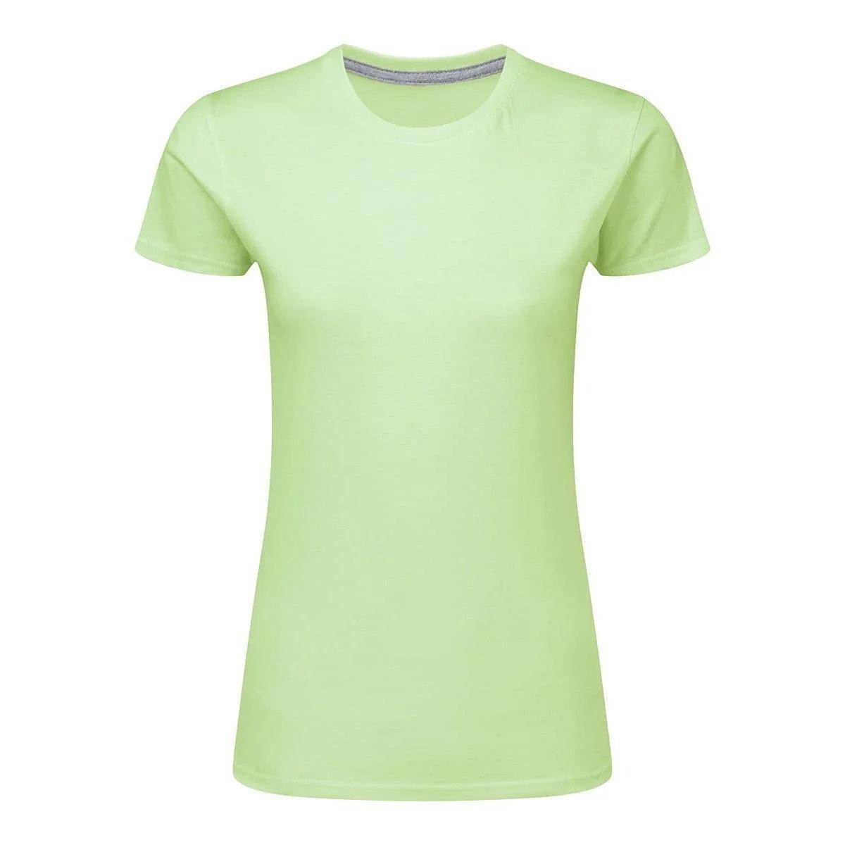 Sg - Tshirt Perfect Print Femme (neo Mint) - T-shirt Manches Courtes - Vert - 40 M - Decathlon