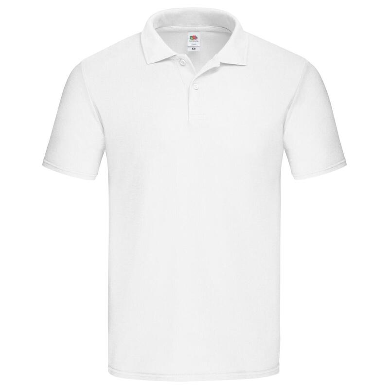 Tricou Polo Atletism Fruit Of The Loom Original Simplu Bărbați