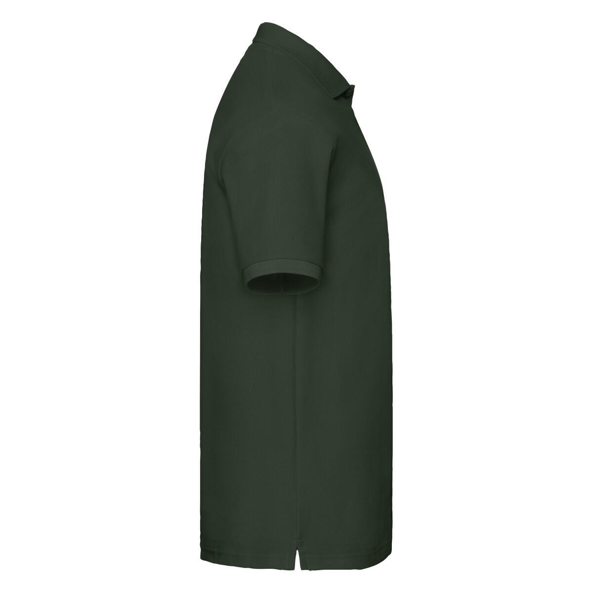 Polo Premium para Hombre Verde Botella 3/3