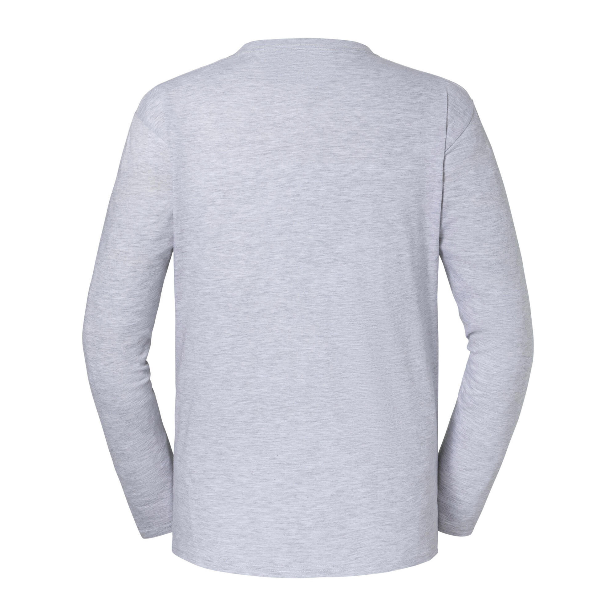 T-Shirt de manga comprida Iconic 195 Premium Heather para homem (Cinzento) 2/3