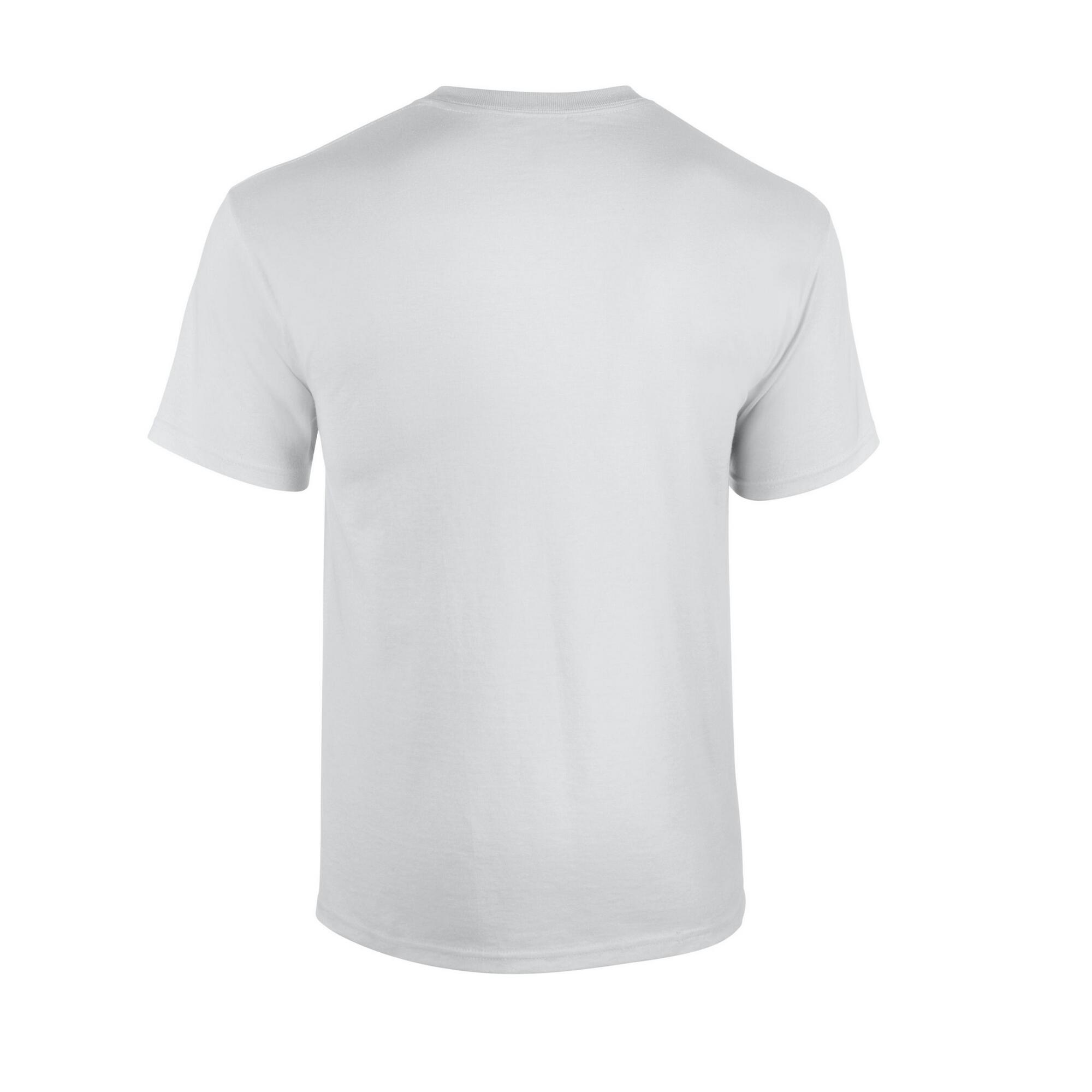 Maglietta Adulto Unisex Gildan Bianco 2/3