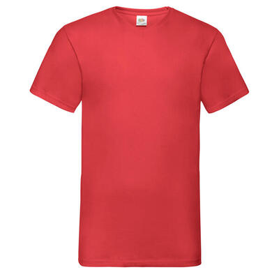 Heren valueweight v neck tshirt (marine)