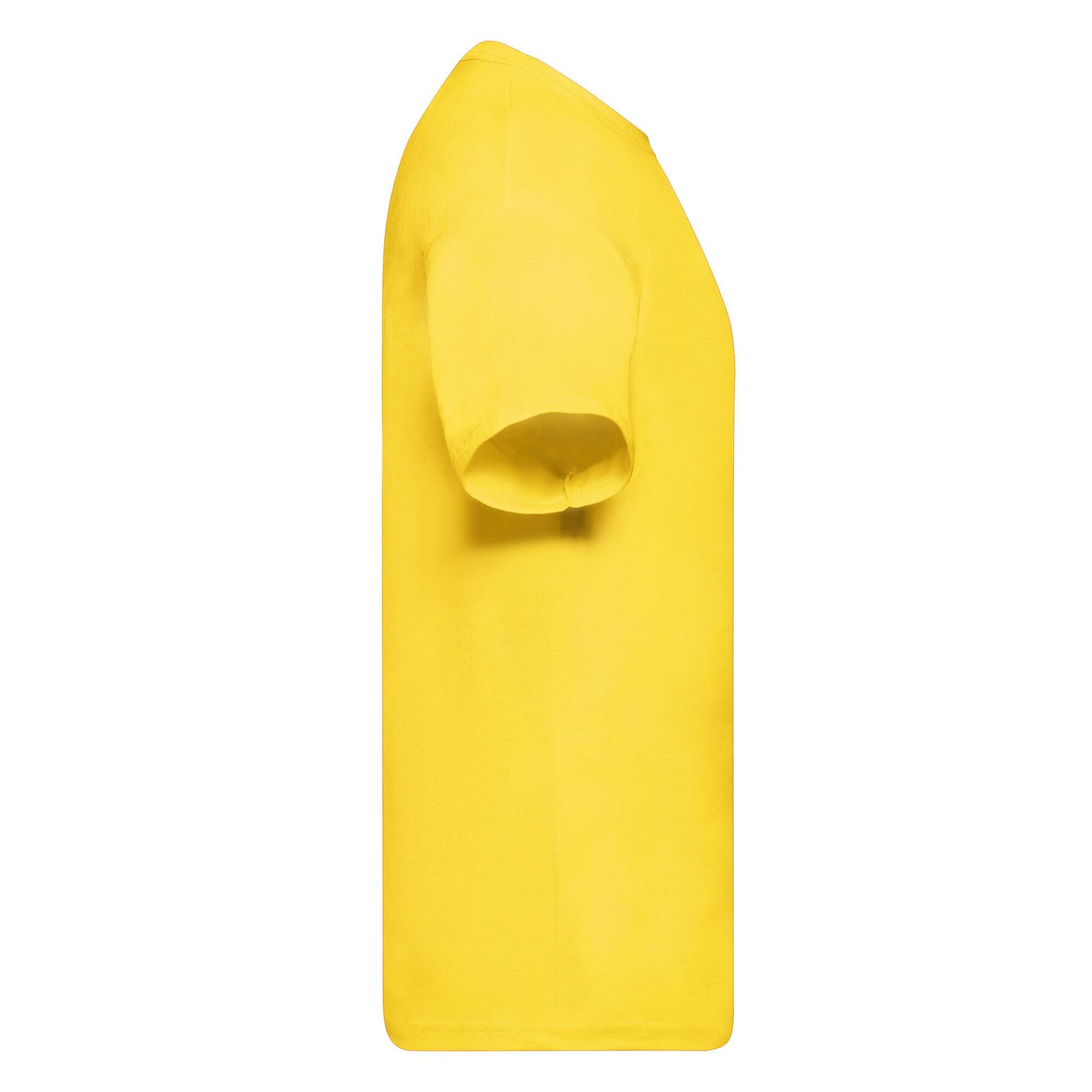 T-Shirt original para homem (Amarelo) 3/3
