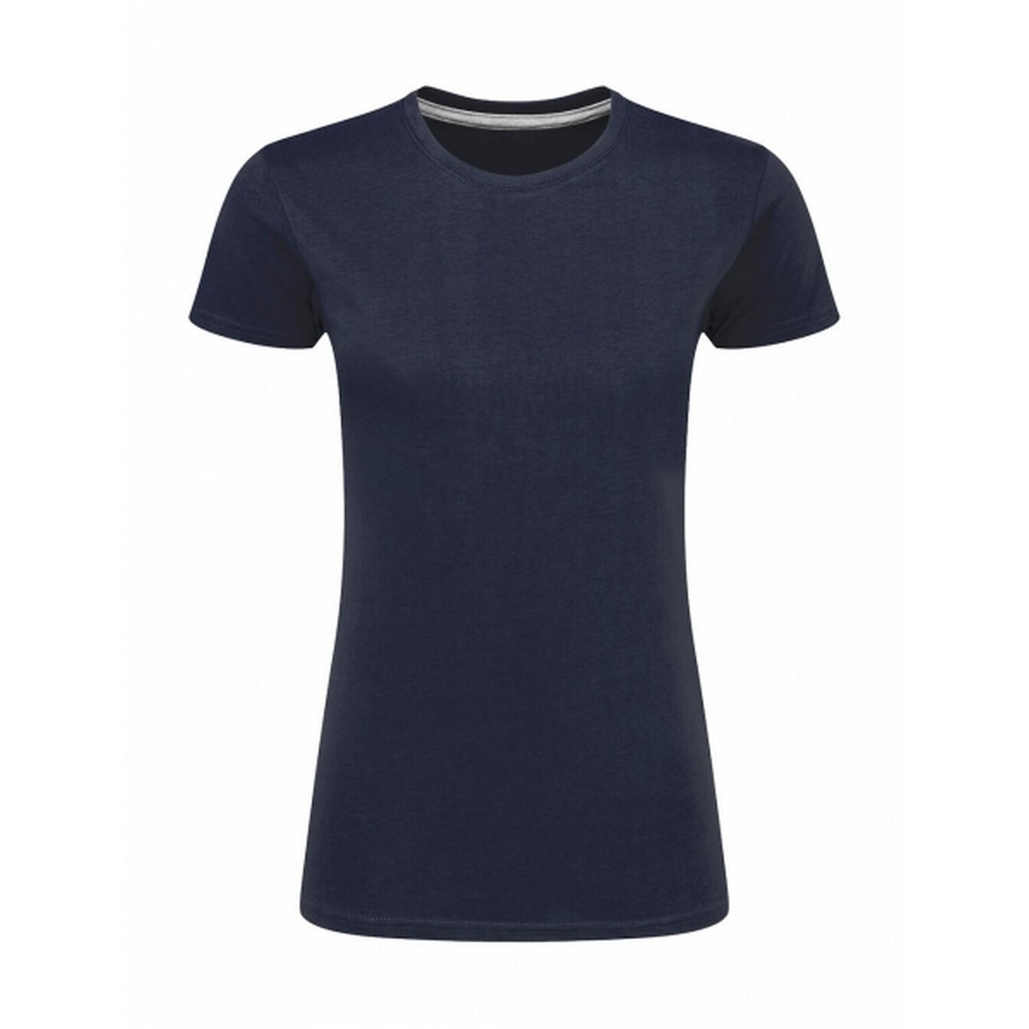 T-shirt sem etiqueta para senhora/senhora signature ganga