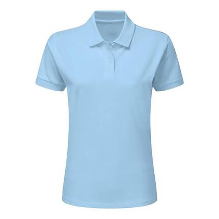 Polo À Manches Courtes Pour Femme (Blanc)