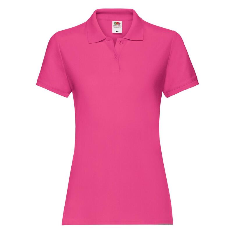 Polo PREMIUM Femme (Fuchsia)