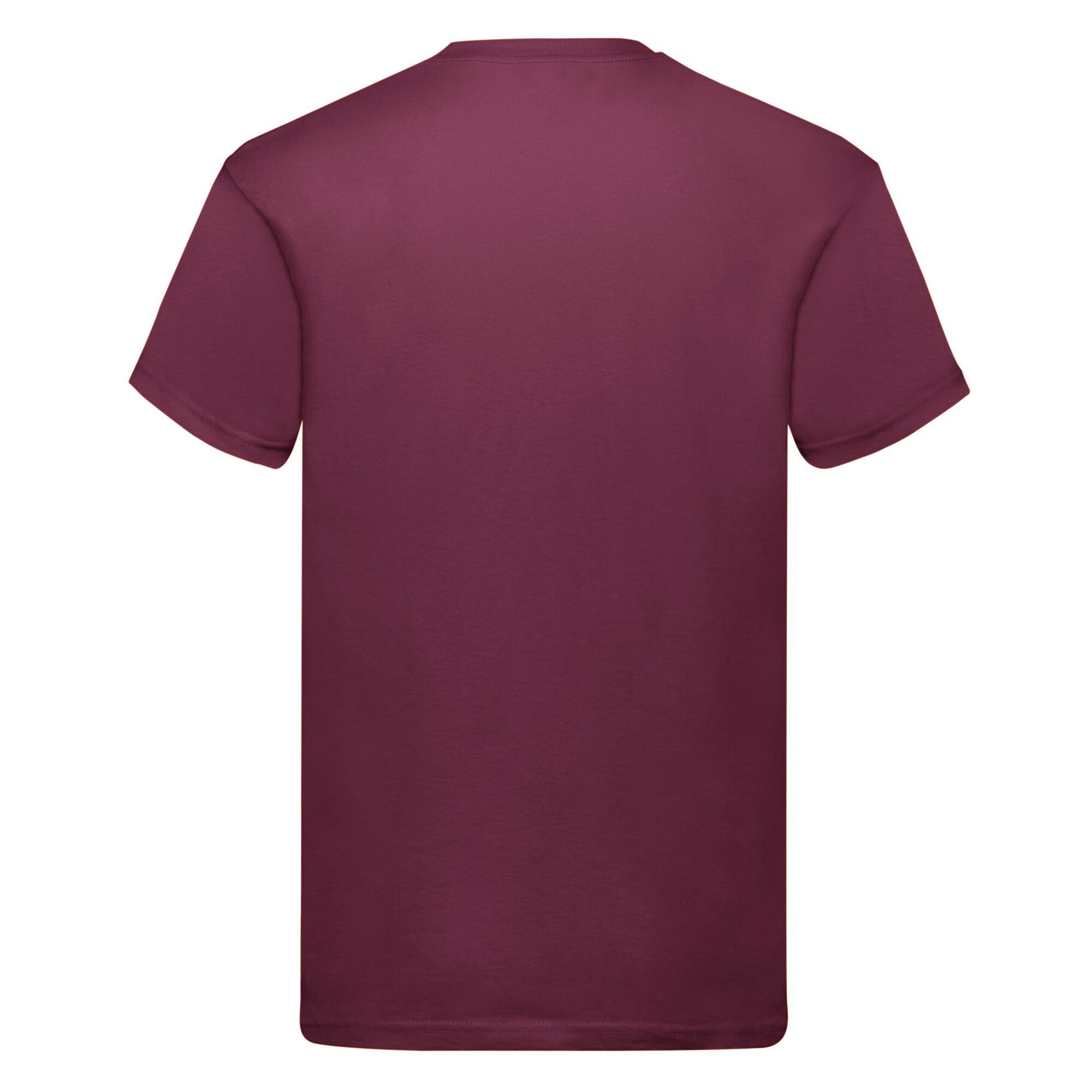 T-Shirt original para homem (Bordeaux) 2/3