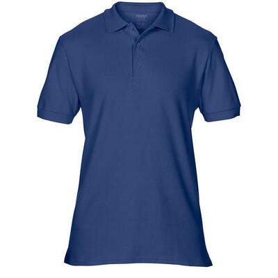 Heren hammer piqué poloshirt (marine)