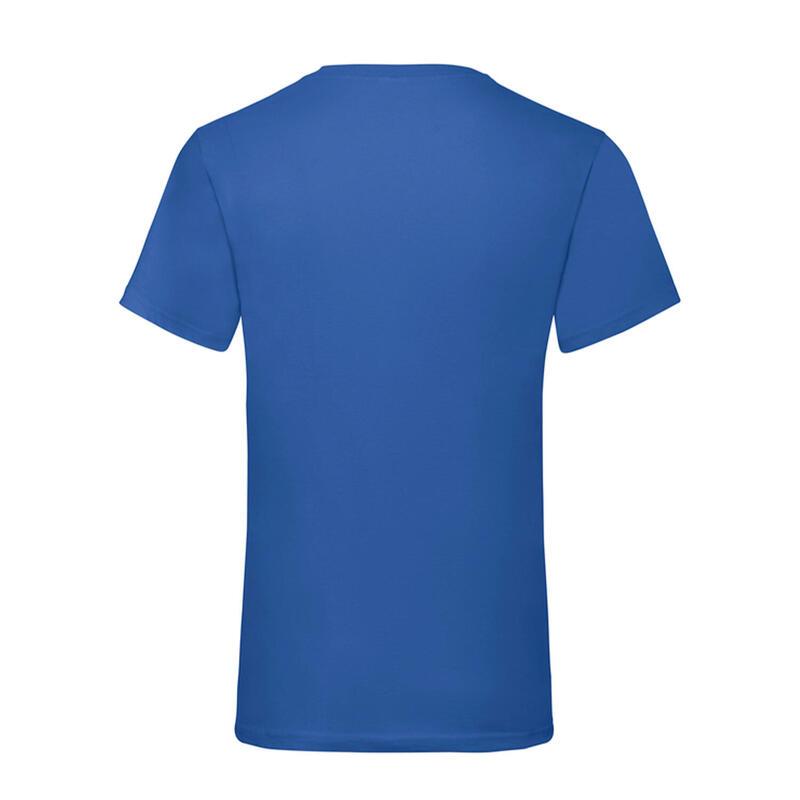 Heren Valueweight V Neck Tshirt (Koningsblauw)