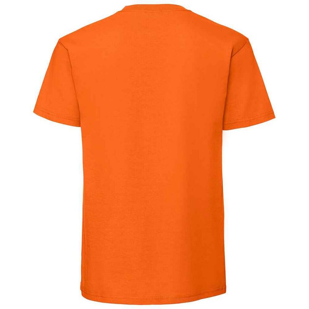 Tshirt ICONIC PREMIUM Homme (Orange) 2/3