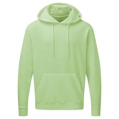 Heren gewone hooded sweatshirt top / hoodie (koninklijk)