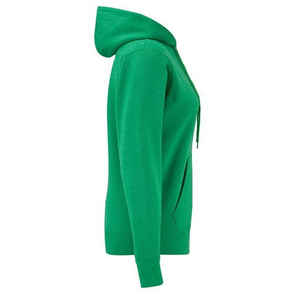 Sweat À Capuche Femme (Vert Chiné) 2/2