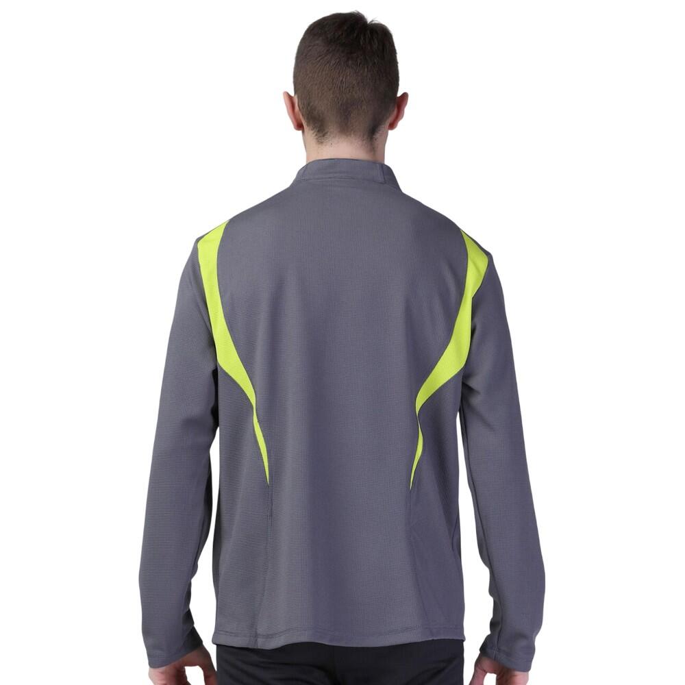 Top Allenamento Donna Spiro Trial Carbone Lime Bianco 2/3