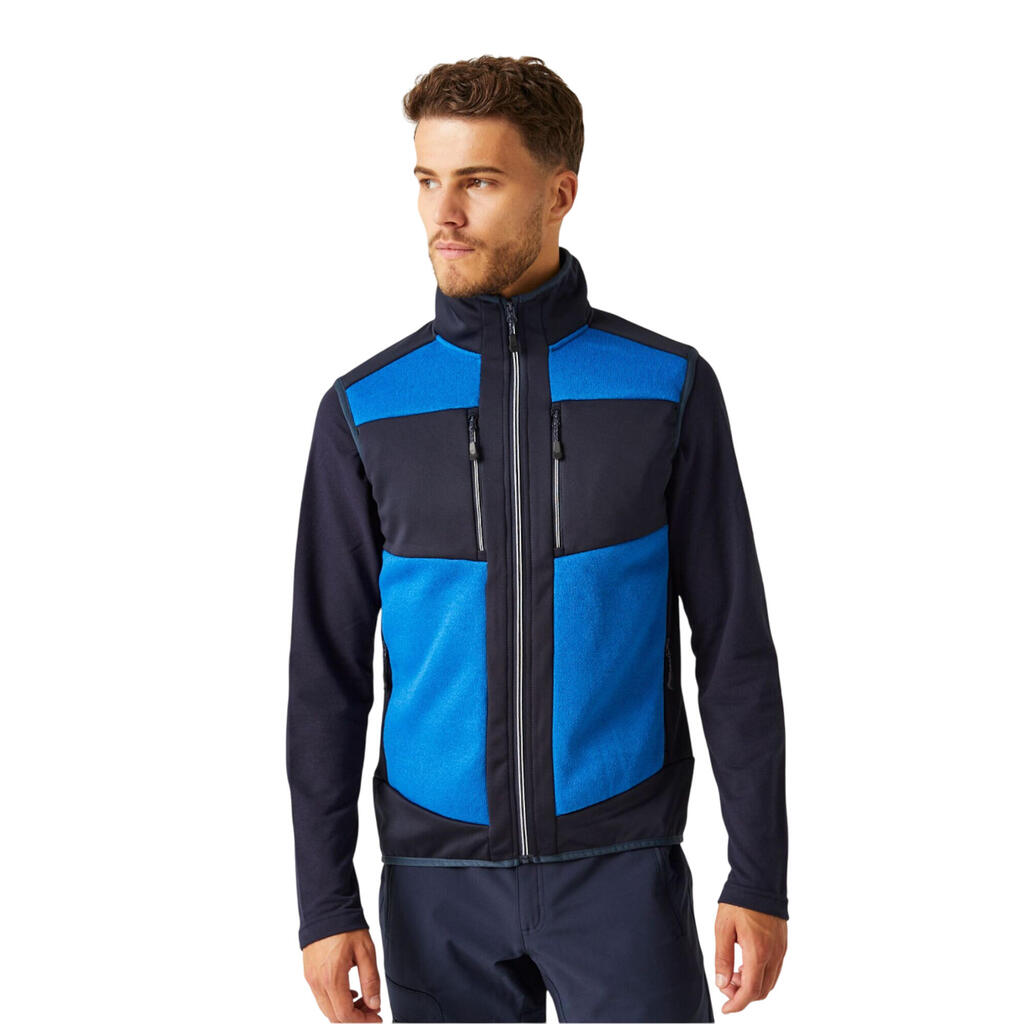 Mens EVolve Stretch Hybrid Body Warmer (Strong Blue/Navy)