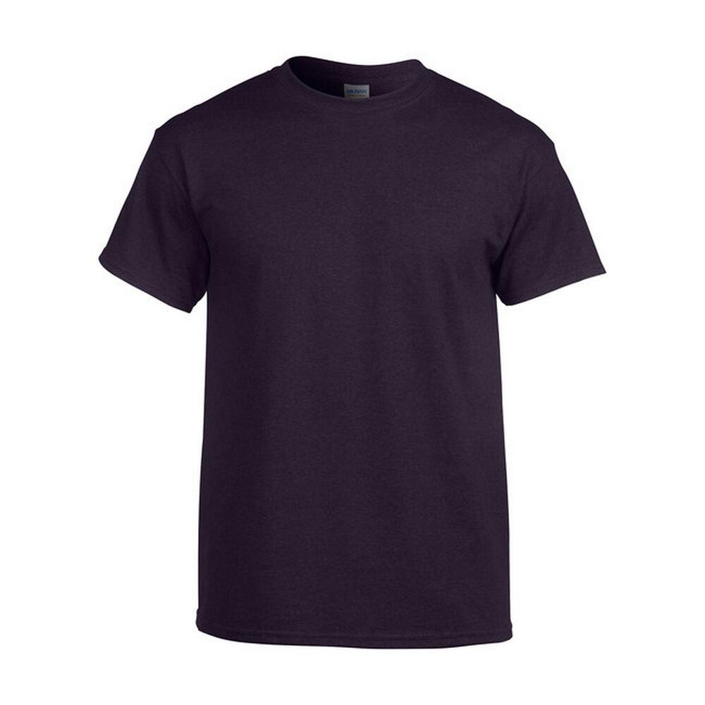 Unisex Adult Heavy Cotton ShortSleeved TShirt (Blackberry)