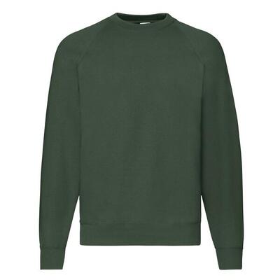 Heren klassiek raglan sweatshirt (mineraalblauw)