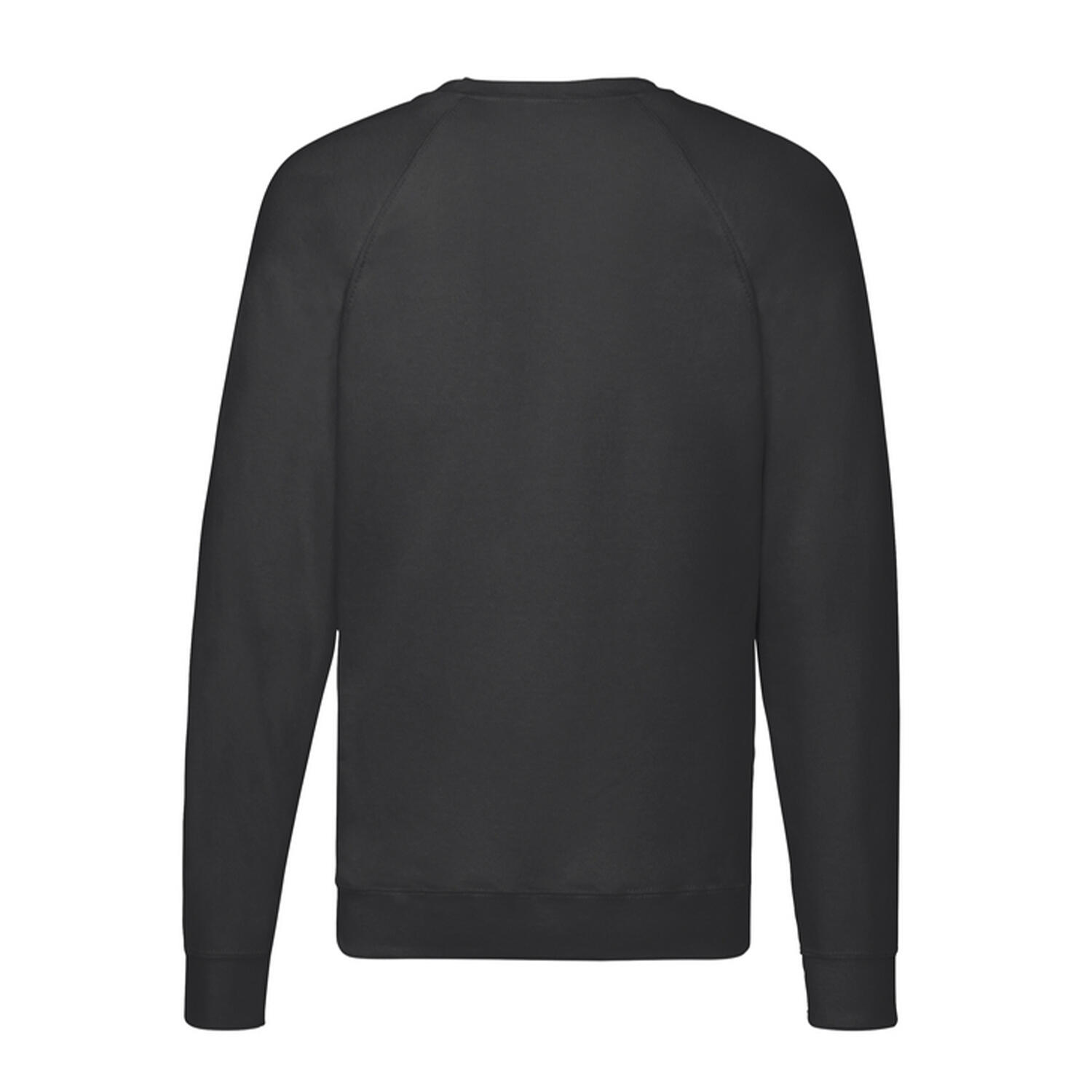 Maglione Raglan Uomo Fruit Of The Loom Nero 2/3