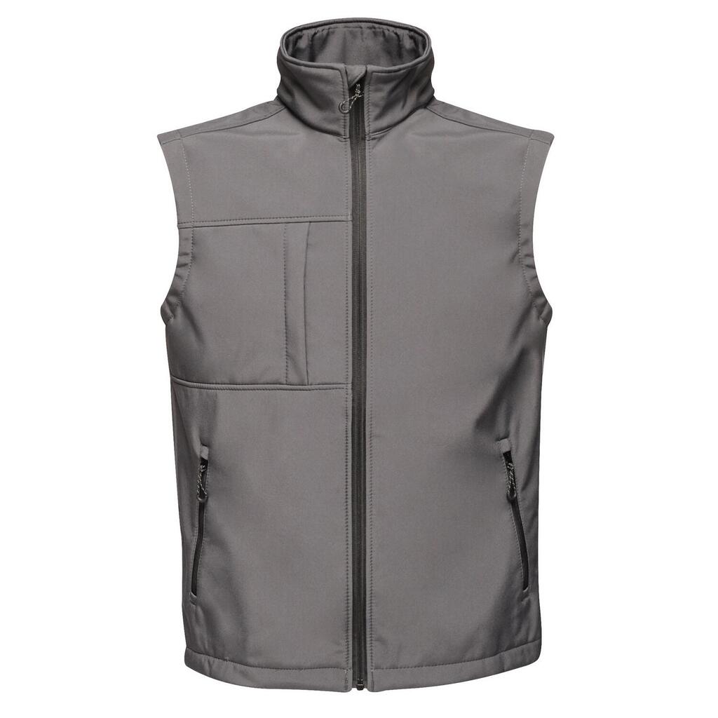 Mens Octagon II Printable Gilet (Seal Grey/Black)