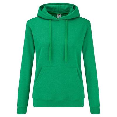 Dames dame fit hooded sweatshirt / hoodie (heide royal)