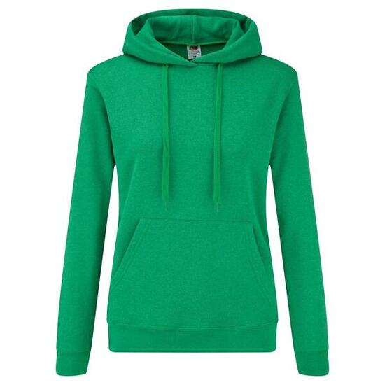 Sweat À Capuche Femme (Vert Chiné)